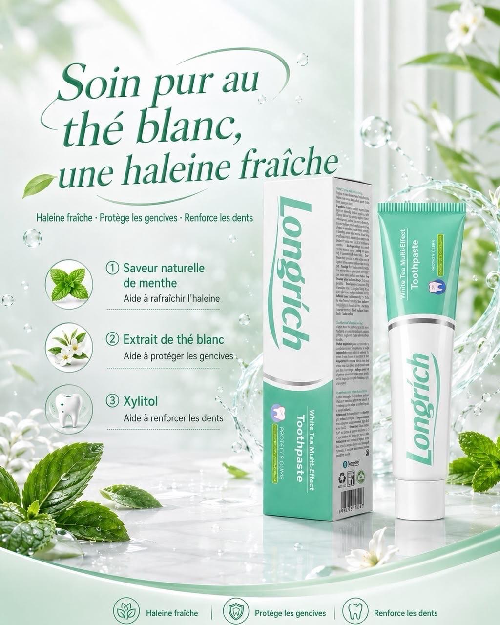 Pâte dentifrice Longrich – Soin complet pour vos dents 🦷✨ — photo 1