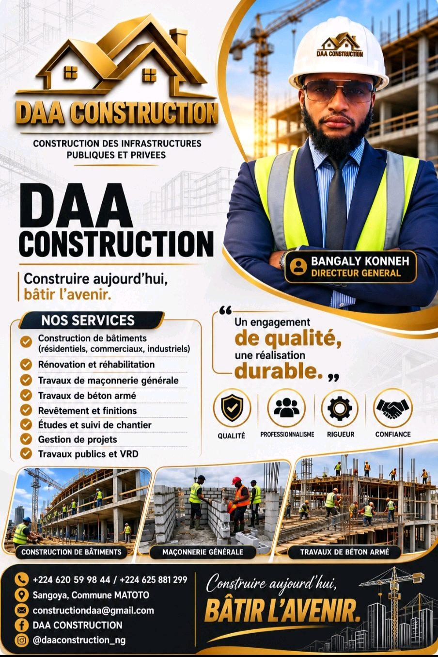 DAA CONSTRUCTION
