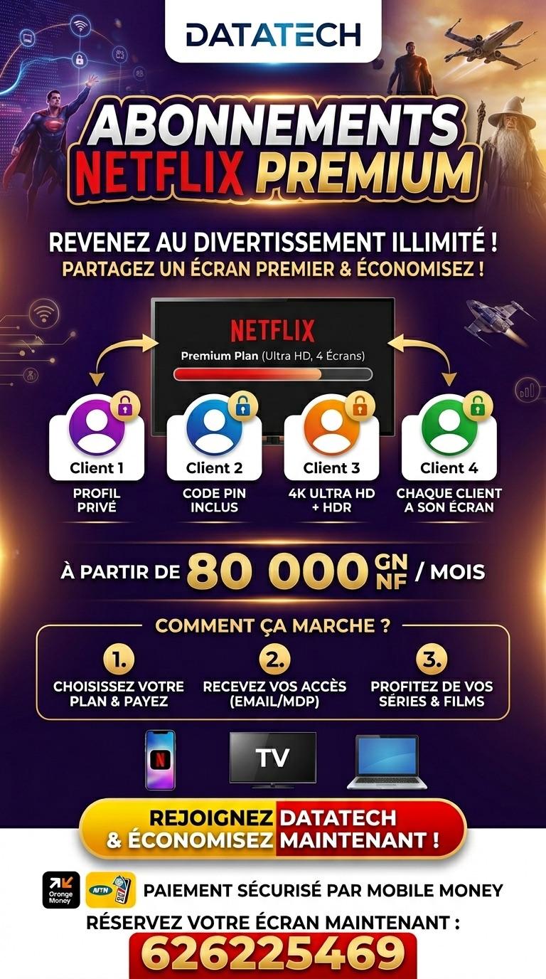 Abonnement Netflix — photo 1