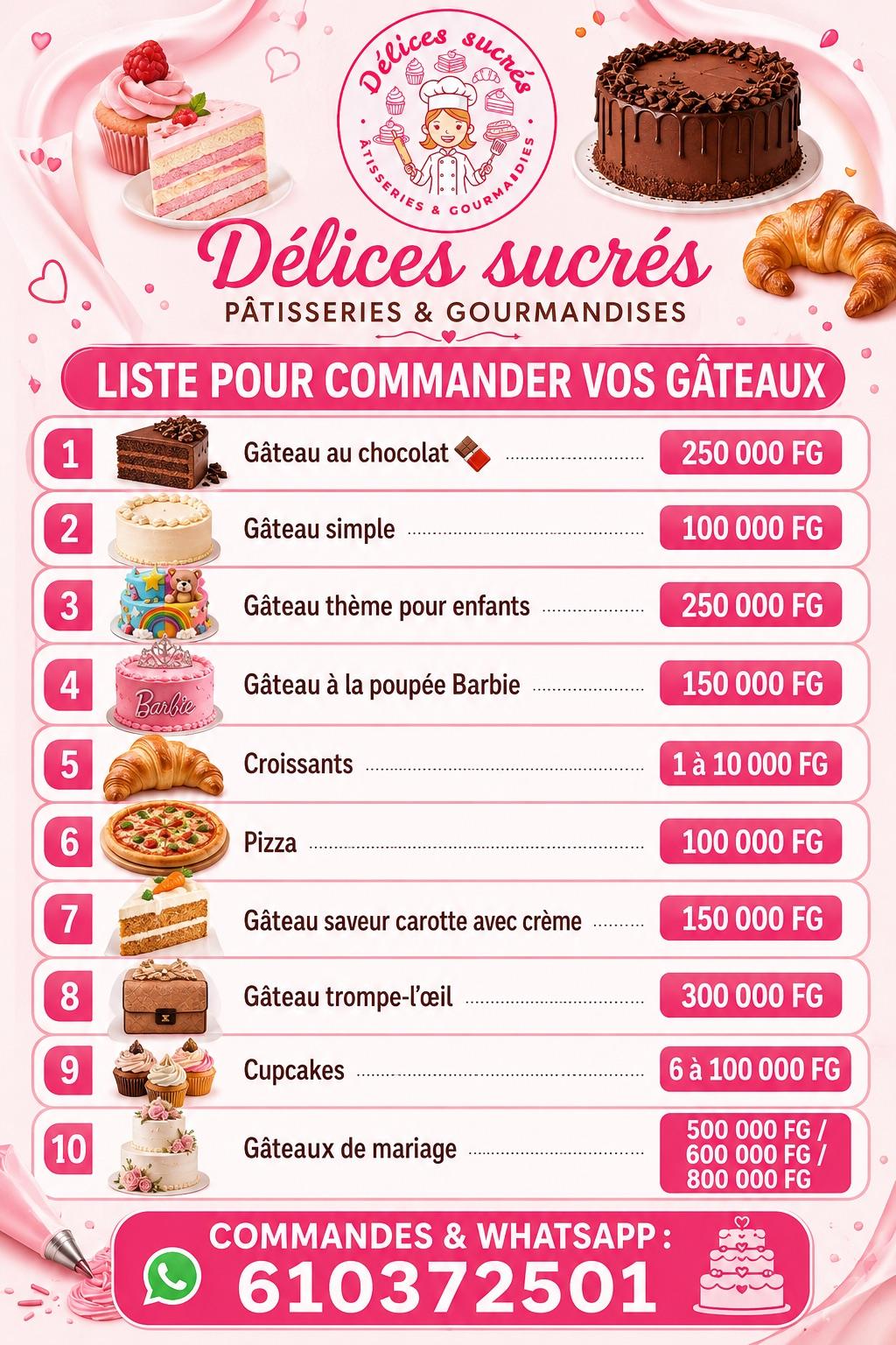 Commander gâteau — photo 1
