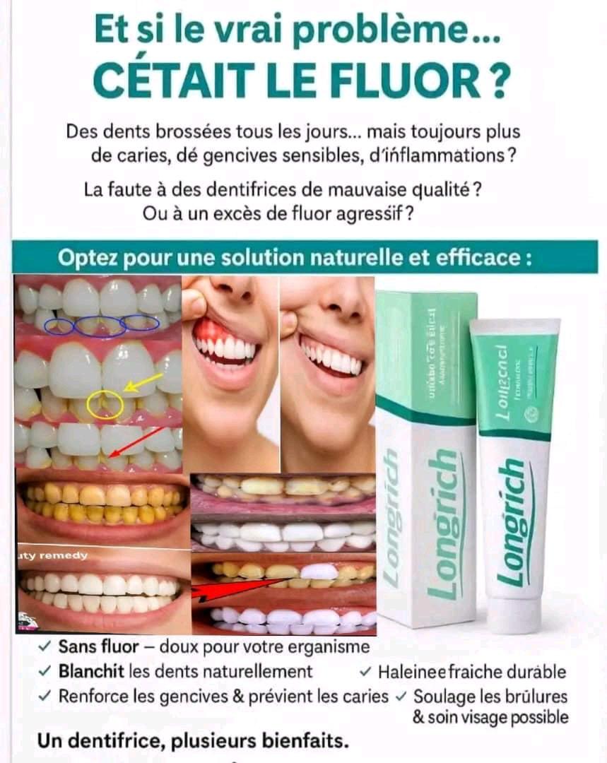 Pâte dentifrice longrich — photo 1