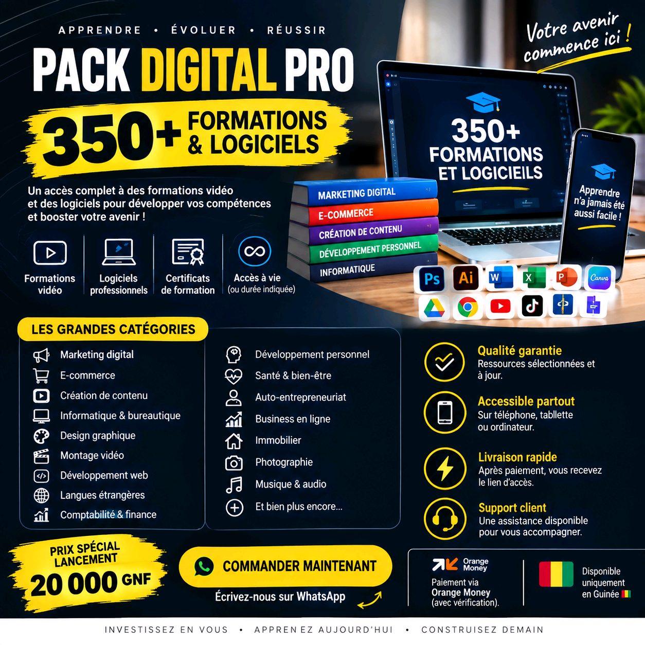 Packs de formation