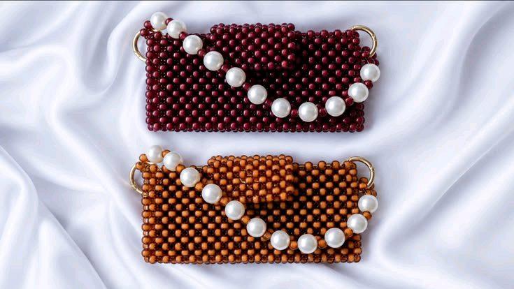 Sac en perles artisanal fait main – Création unique