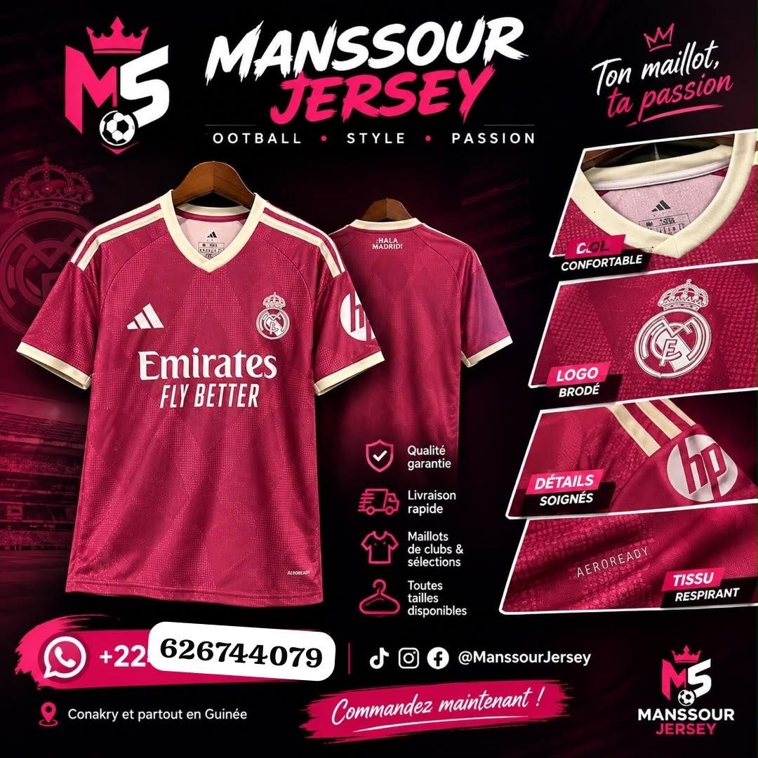 Vente des maillots
