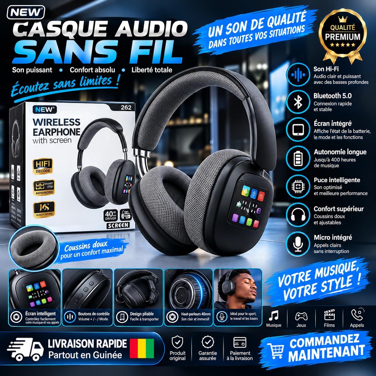 Casque écran — photo 1