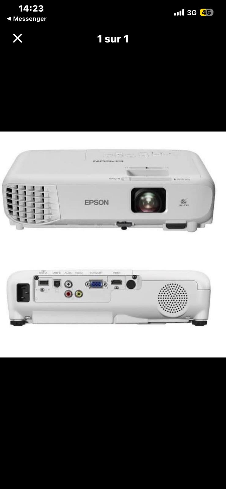 Video projecteur Epson