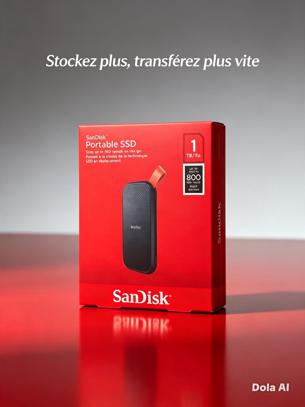 Disque dur externe 1TB SSD