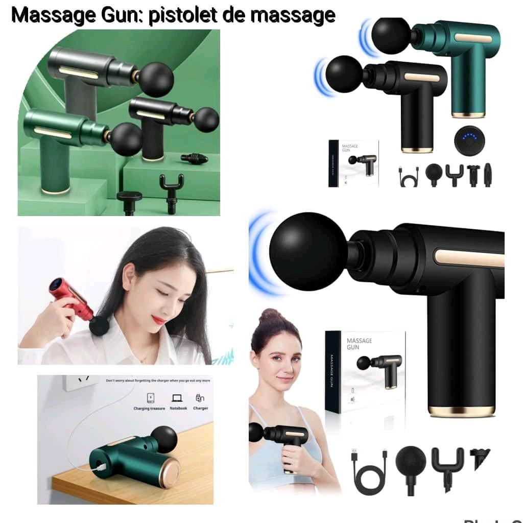 une description de produit adaptée pour le massage gun présenté — photo 1