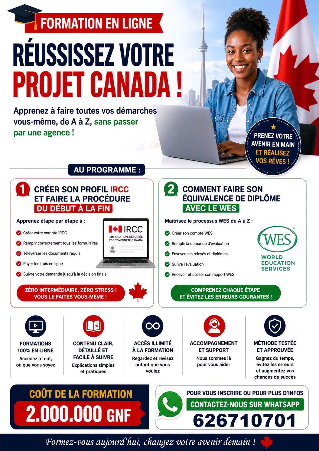 Faire sa procédure d'immigration soi-même