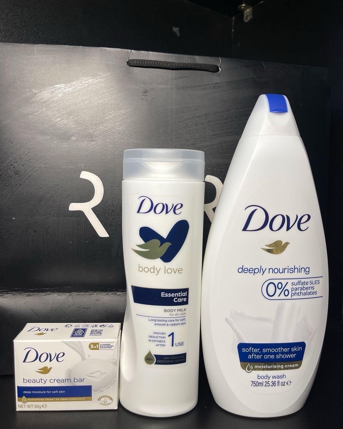 Kit Dove Nutrition Intense : Dites adieu à la peau sèche et rugueuse pour une douceur absolue ! — photo 1